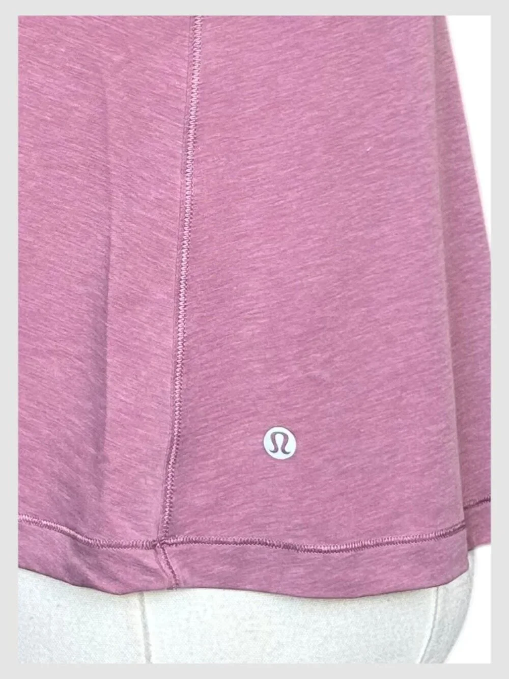 Lululemon Love Knot Tank Dusty Pink Mauve Macrame Racerback 4